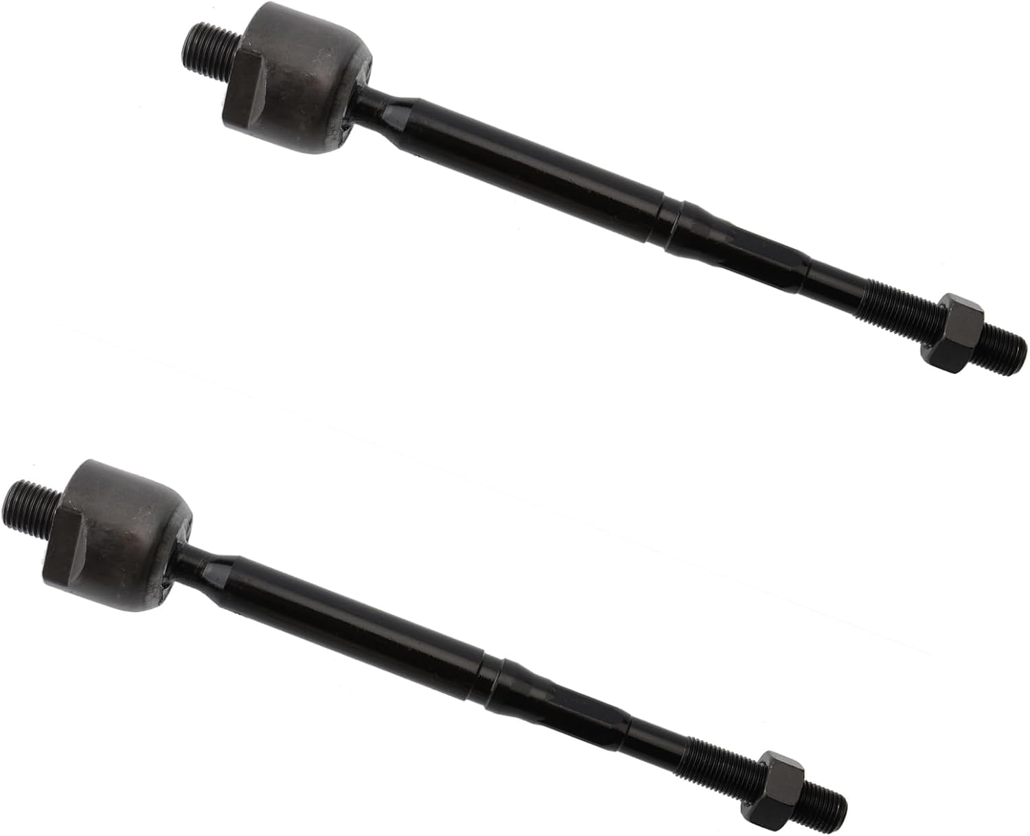 Front Outer and Inner Tie Rod End FITS for Nissan NV200 2013-2021/ Sentra 2013-2019 (2017-2019: 1.8L) / LEAF 2018-2025, Front Inner Outer Tie Rods ES800965 ES800966-4pc Set