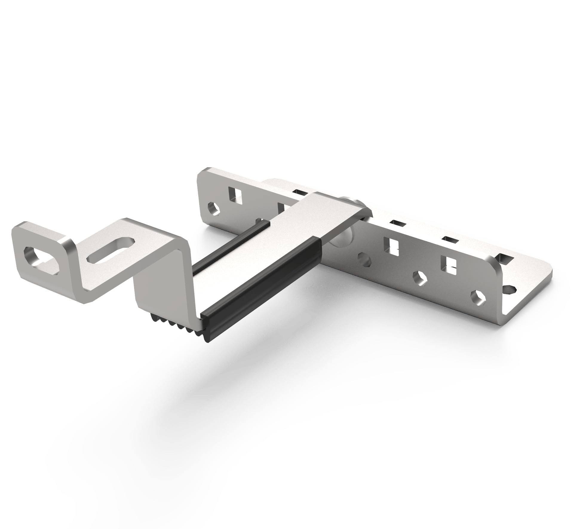 Supporto Tetto Tegole Staffa In Acciaio Inox Per Pannelli Fotovoltaici - Doppia Regolazione Per Tetti In Tegole Staffa Tegola Acciaio Inox - Foto 9