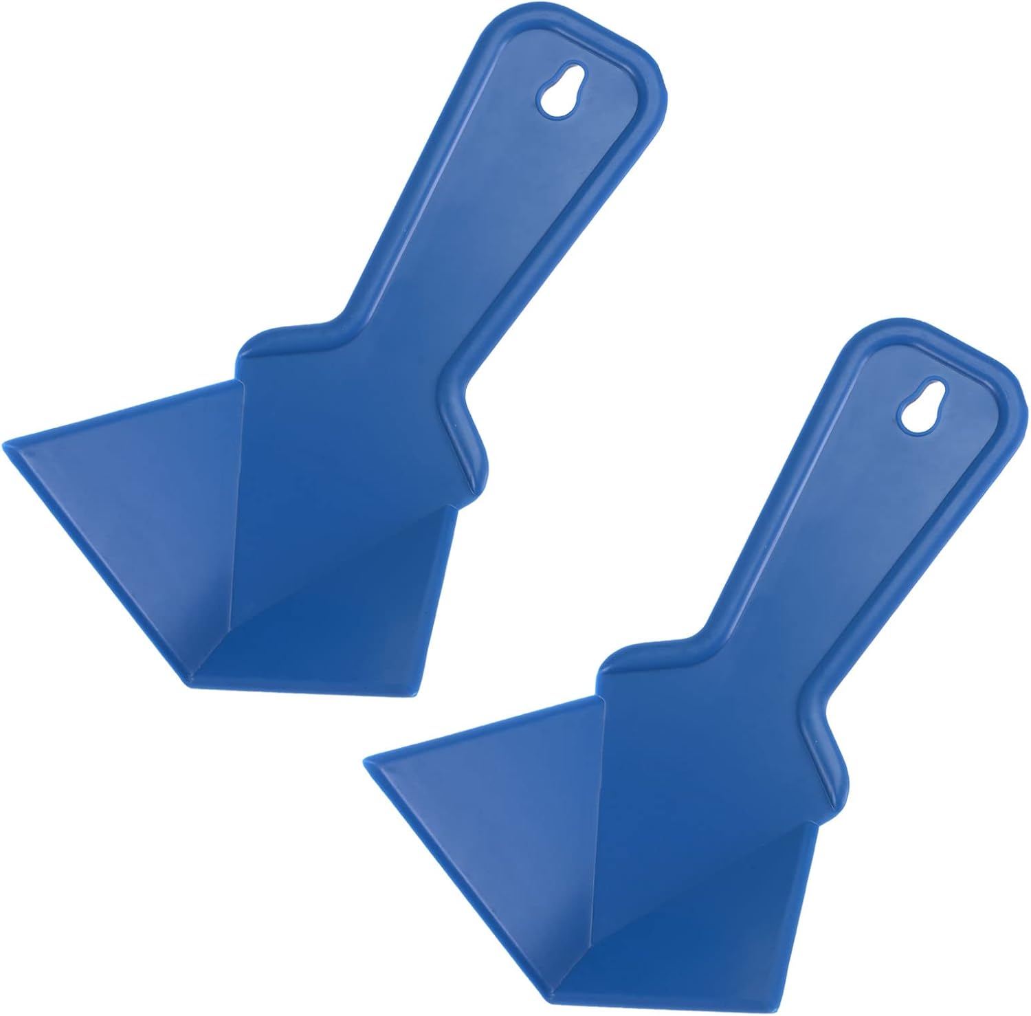 uxcell Inside Corner Trowel 4 Inch Drywall Corner Tool Plastic Corner