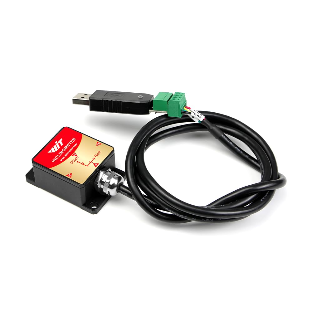 Boussole numérique de gyroscope à 9 axes HWT906-TTL MPU-9250 1000Hz avec capteur d'angle de précision de 0.05 degrés de compensation de température Boussole numérique de gyroscope à 9 axes HWT906-TTL MPU-9250 1000Hz avec capteur d'angle de précision de 0.05 degrés de compensation de température