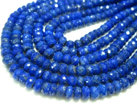 Lapis-lazuli perles AAA régulières de 5mm LKBEADS pour éviter les pierres ternes