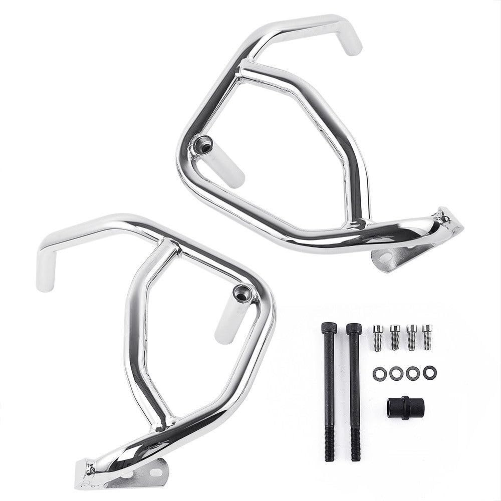 Motocykl Pasek Awaryjny Pasuje Do Kawasaki Z900RS / ABS SE Silnik Motocyklowy Autostrada Listwa Zderzeniowa Osłona Zabezpieczająca Suwak Ramy(Chrome)