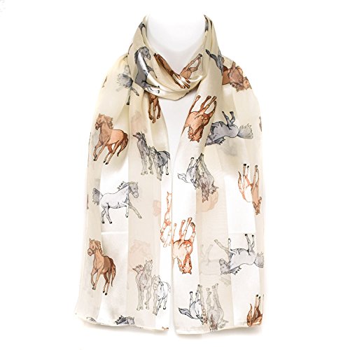 Hat To Socks Chiffon Satin Scarf Ideal for Ascot Horse Racing Equestrian3