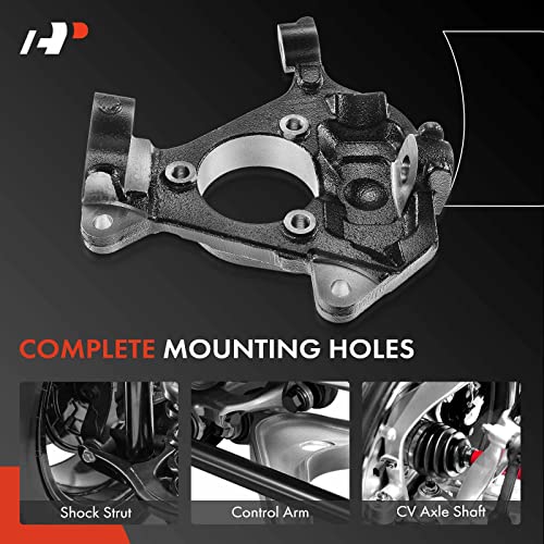 A-Premium Front Suspension Steering Knuckle Compatible With Chevy Silverado Avalanche Suburban Tahoe & Gmc Sierra Yukon & Cadillac Escalade, Left Driver Side, Replace # 18048229 #TOP5