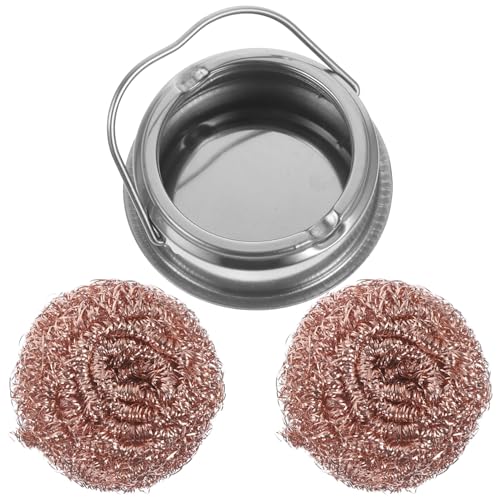 LIFKOME 1Set Soldering Tip Cleaner with Base for Efficient No Water Needed for Professionals Enthusiasts Compact Design for Easy