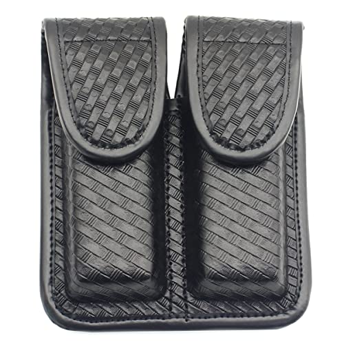 Quad Four Pack Magazine Pouch For Ruger P-Series & KP345 Pistols - USA Made, Black