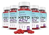 Justified Laboratories (5 Pack) Optimal Keto ACV Gummies 1000MG Vegan Non GMO with Pomegranate Juice