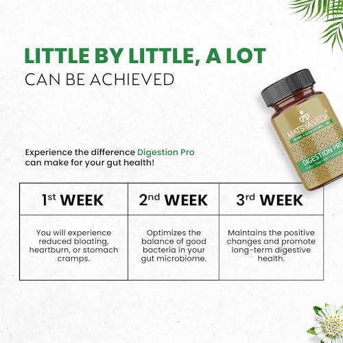 Image of MatsyaVeda Herbals: Digestion Pro | Ayurvedic Supplement for Digestion, Acidity, Constipation & Gas | 120 Veg Capsules | Pack Of 2