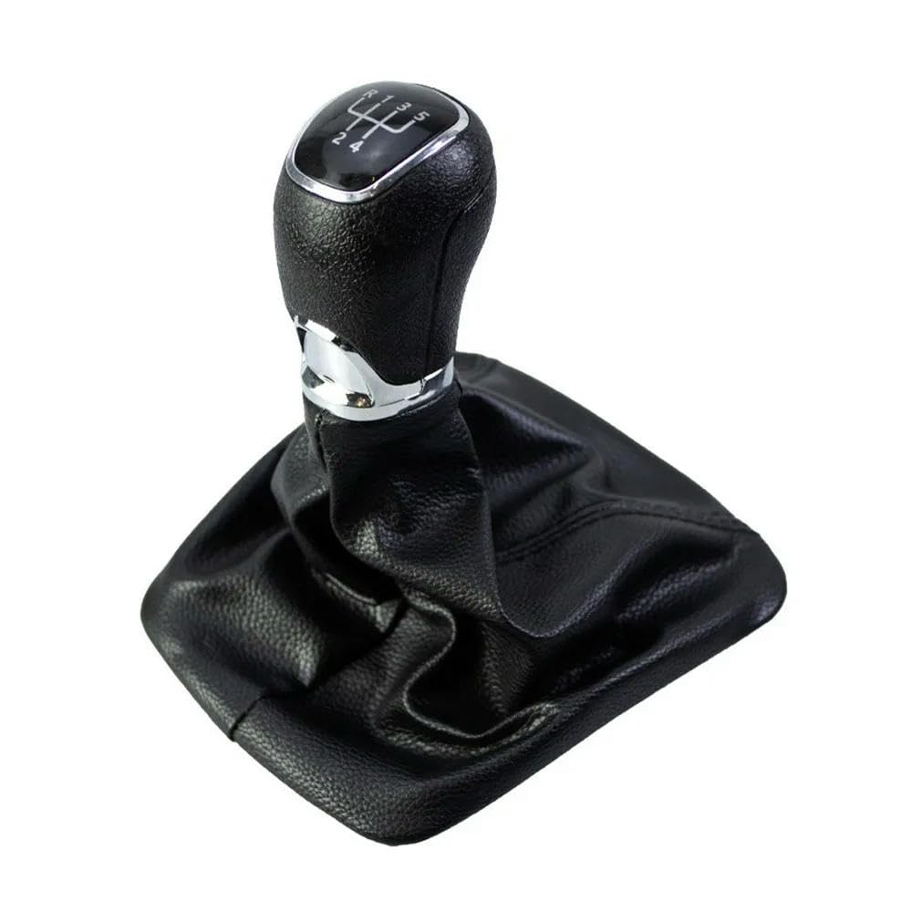 GZNBB Car Manual Gear Shift Knob Boot Cover Gaiter Lever Shifter Handle Stick, for Skoda Octavia 2 A5 A6 2004-2012