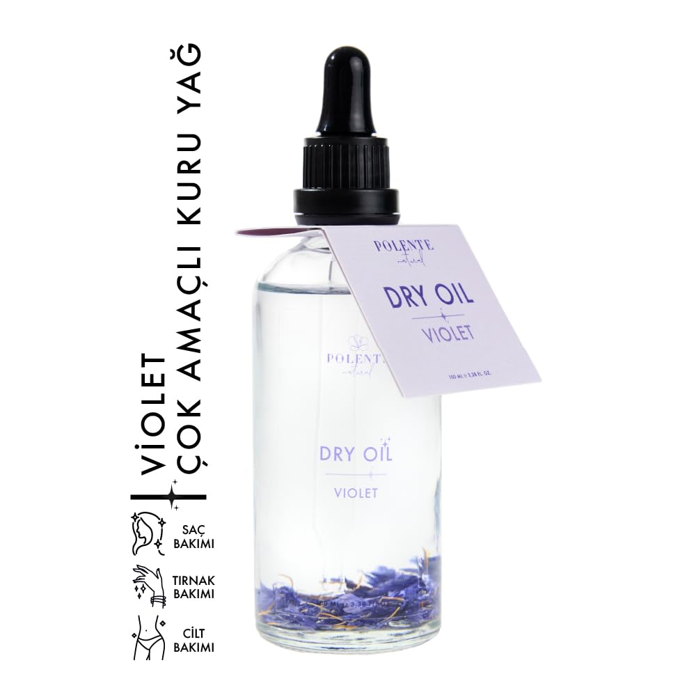 Polente Natural - Violet Dry Oil 100 ml - Çok Amaçlı Kuru Yağ