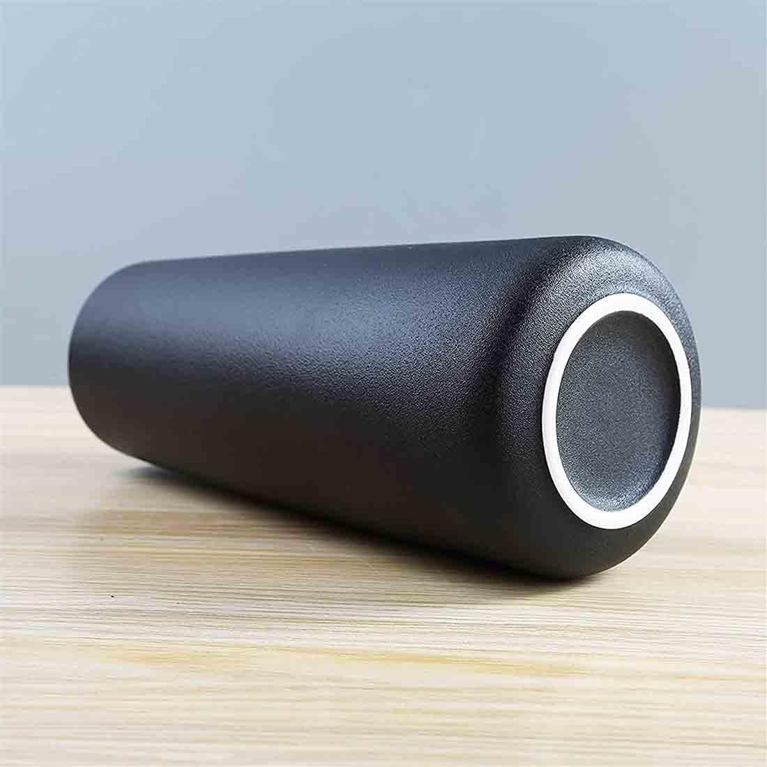 Ceramic Vase -Ceramic Vase for Home Decor,Dried Flower Vase, Flower Vase Minimalism Style for Modern Table Shelf Home Decor,Best Gift（Black ,Height 7.1IN）