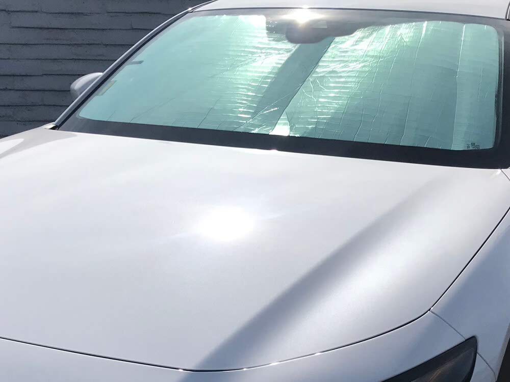 HeatShield, The Original Windshield Sun Shade, Custom-Fit for Mazda CX-30 SUV 2020, 2021, 2022, 2023 Silver Series