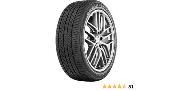 Amazon.com: ADVAN SPORT AS+ 205/55R16 91W SL ALL-SEASON ULTRA-HIGH