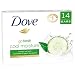 Dove go fresh Beauty Bar, Cucumber and Green Tea 4 oz, 14 Bar