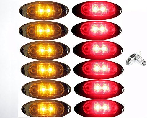 TRUCK-LITE 2 In. Round LED Marker Light #3050 - Foto 8