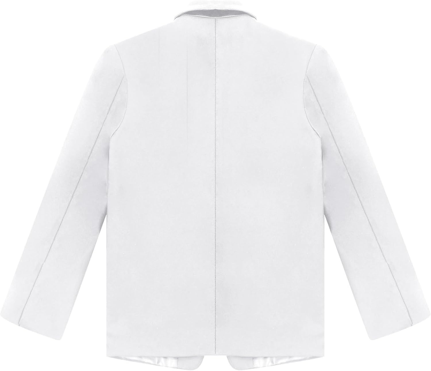 Boys Single Breasted Tuxedo Suit Jacket One Button Lapel Collar Notched Blazer Dress Coat