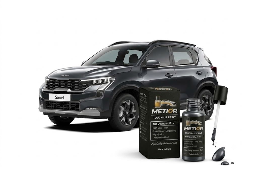 KIA Sonet Gravity Grey (KDG) Touch Up Paint Pen | OEM Factory Color Match | Premium Scratch Remover | Quick Dry Finish | Stone Chip & Minor Damage Repair | DIY Automotive Touch Up | 18ml | Gravity Grey (KDG)-image-43