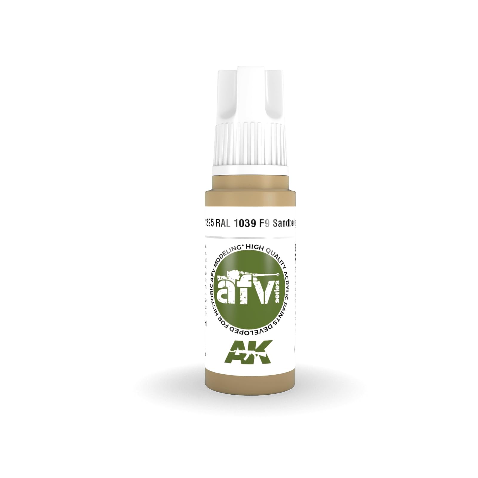 AK11325 RAL 1039 F9 peinture sans trace pour réussir vos modèles AFV