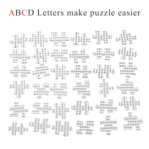 Whimsical Woods Rompecabezas de 1000 piezas para adultos | Póster grande incluido, Pistas en letras A-D, libre de polvo, tamaño terminado 27.56×19.69 pulgadas, actividad familiar en interior miniatura 3
