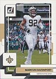 2022 Donruss #250 Marcus Davenport New Orleans Saints Football Card - GotBaseballCards