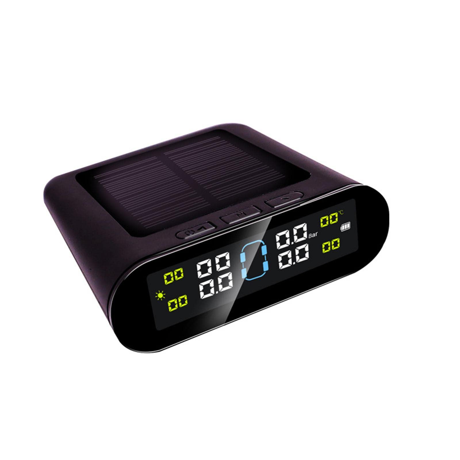 MYADDICTION Car Tire Pressure Monitoring System LCD Display with Solar Charge Solar TPMS External Sensor| Automotive Tools & Supplies | Other Auto Tools & Supplies-image-32