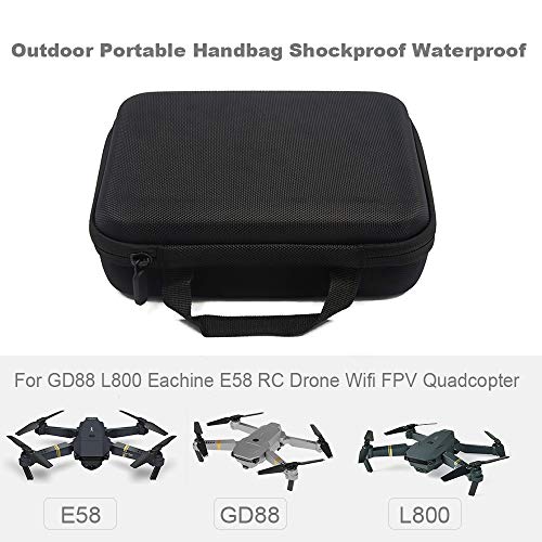 OWSOO Ao ar livre Portátil Bolsa À Prova de Choque À Prova D 'Água para E58 L800 GD88 RC Drone Quad