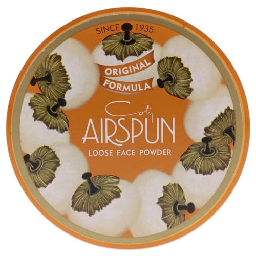 Coty Airspun Loose Face Powder 2.3 oz. Rosey Beige Tone Loose Face Powder, for Setting Makeup or Foundation, Lightweight, Long Lasting, Pink,Pack of 1