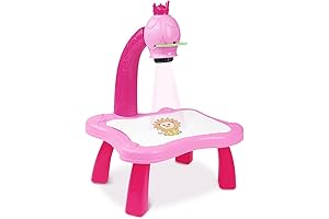 Comfykid Drawing Projector Table: Kids Creative Learning Desk