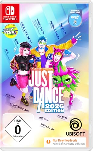 Just Dance 2026 Nintendo Switch código solución para jugar en Switch y Switch 2 2