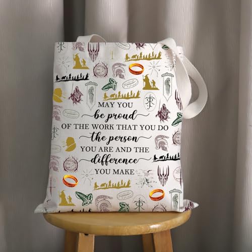 Bolso Tote con diseño Be Proud Rings miniatura 7