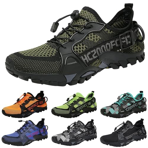 Chaussures de randonnée extra larges homme bleu 41 1/3