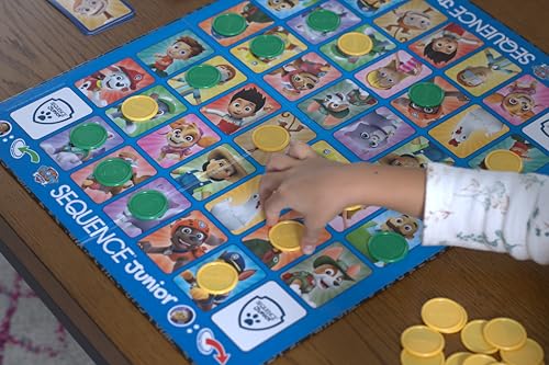 Sequence Junior Paw Patrol – Brettspiel für 2–4 Spieler ab 3 Jahren – Ansicht 6