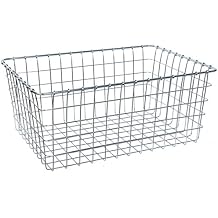 Wald 1275 Bicycle Basket, 21 x 15 x 9 Chrome