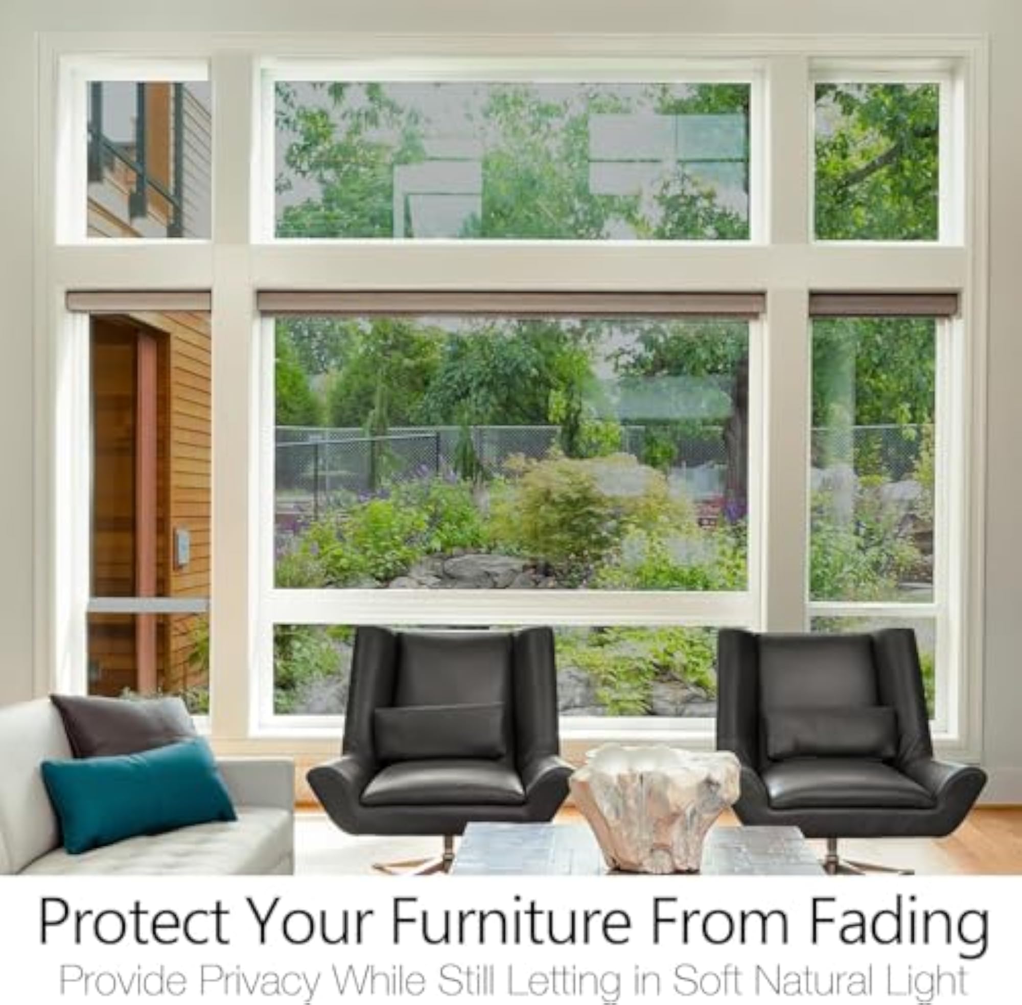One Way Privacy Window Film, Daytime Mirror Reflective
