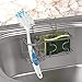 Simple Houseware Kitchen Sink Caddy Organizer for Brush Sponge Holder, Chrome