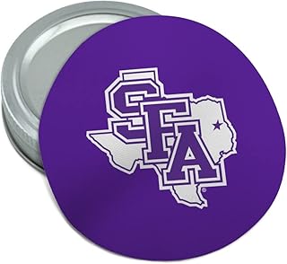 Stephen F. Austin State University Primary Logo Round Rubber Non-Slip Jar Gripper Lid Opener