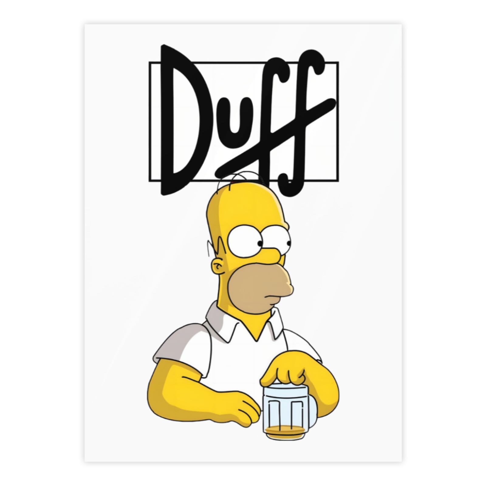 人物ステッカーCP Set♪残り1Set Amazon.co.jp: クリスタルステッカー 防水 ザ・シンプソンズ