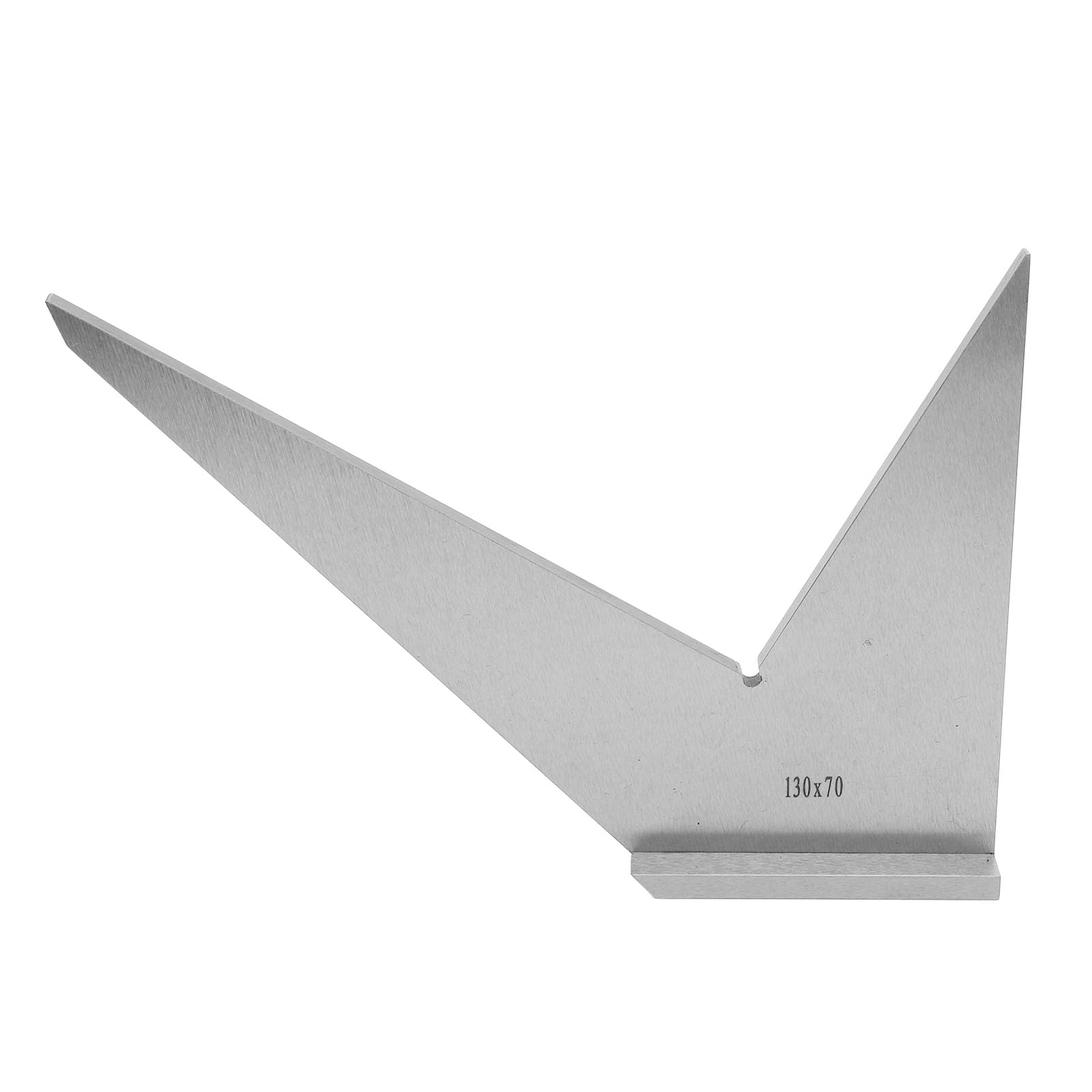 Generic Règle D'angle 30 45 90 120 Degrés, Outil de Machiniste en Acier au Carbone Dur pour la Mesure des Pièces D'ingénierie