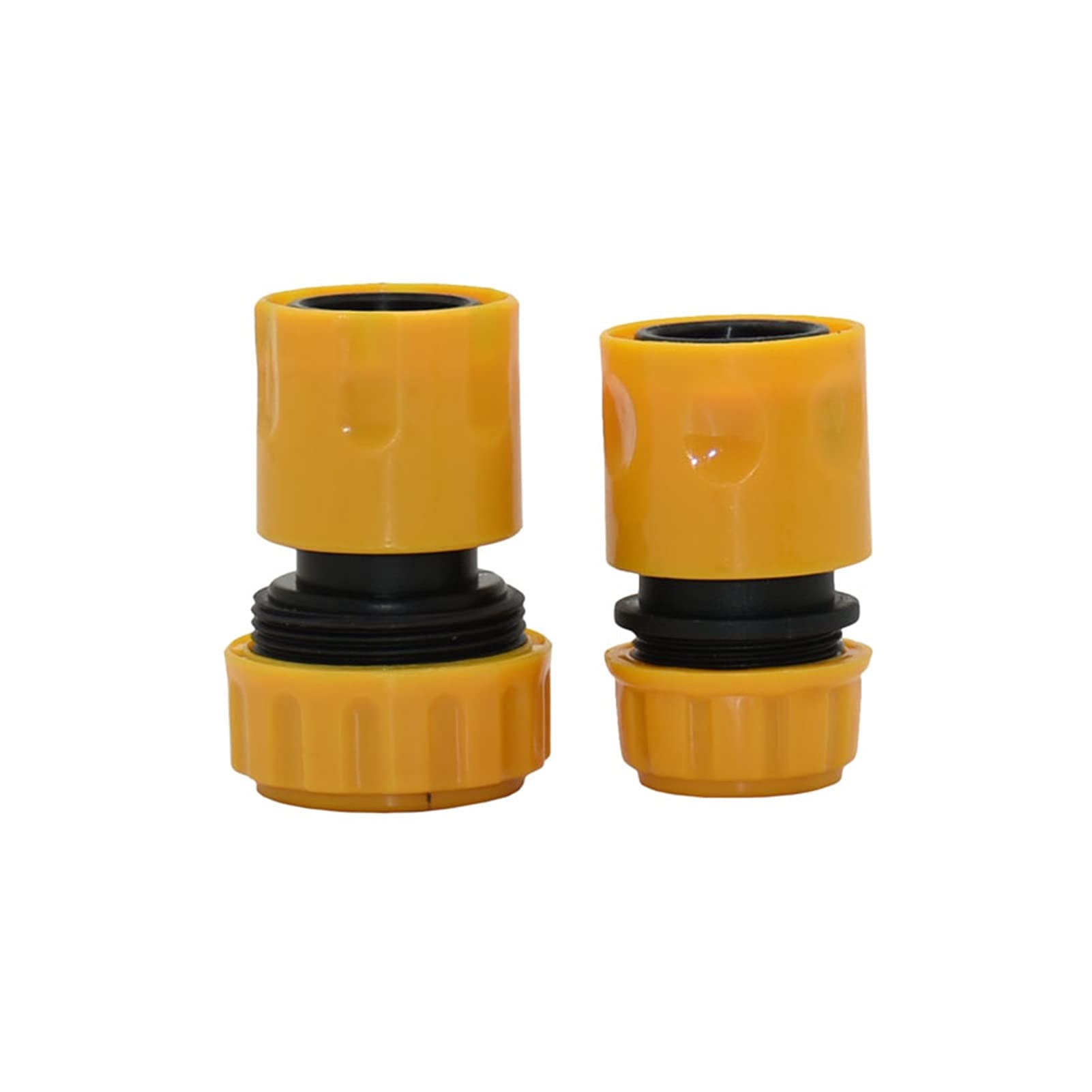 Conector de tubo de manguera 1/2 3/4 pulgadas Manguera de jardín Acoplamiento rápido 16 mm 20 mm Manguera de jardín Acoplamiento Adaptador de grifo 25 piezas (color : manguera 3I4)