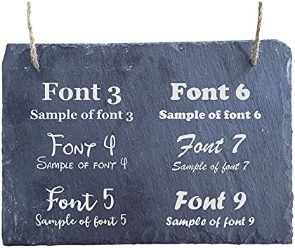 Covering All Occasions Personalised Slate Plaque Sign Custom Garden Sign and Plaques For Outdoors Hanging Outdoor Signs for House Allotment Greenhouse Bar Shed Man Cave Dads Office Workshop