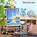Shuttle Art Color Change Acrylic Paint Set, 16 Colors Chameleon Colors Acrylic Paint in Bottles (60ml/2oz), Non-Toxic for Artists, Beginners and Kids on Rocks, Crafts, Canvas, Wood, Fabric, Ceramic