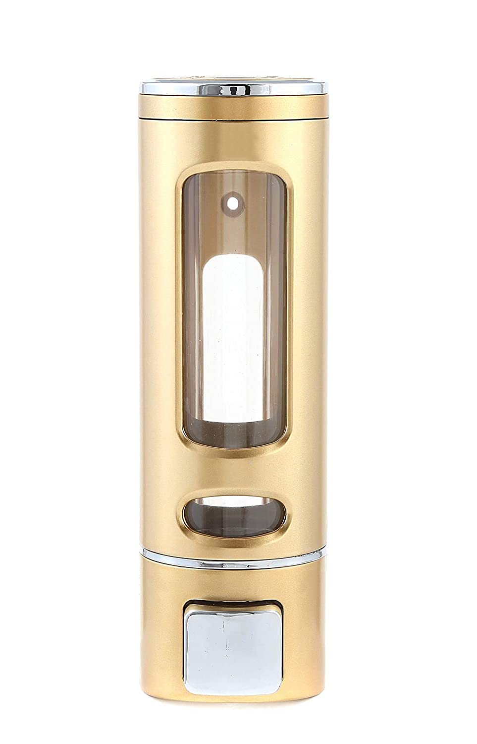 BATH GURU Wall Mounted Soap Shampoo Sanitizer Gel Liquid Soap Dispenser for Bathroom Kitchen ABS Plastic 400 Ml (1, Gold) BATH GURU Wall Mounted Soap Shampoo Sanitizer Gel Liquid Soap Dispenser for Bathroom Kitchen ABS Plastic 400 Ml (1, Gold)