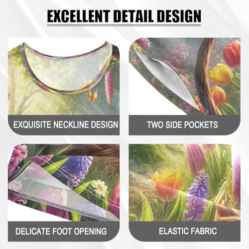 Easter Eggs Pajama Set Short Sleeve Summer Pajamas Shorts Sets PJ Clothes Set Soft 5Y4