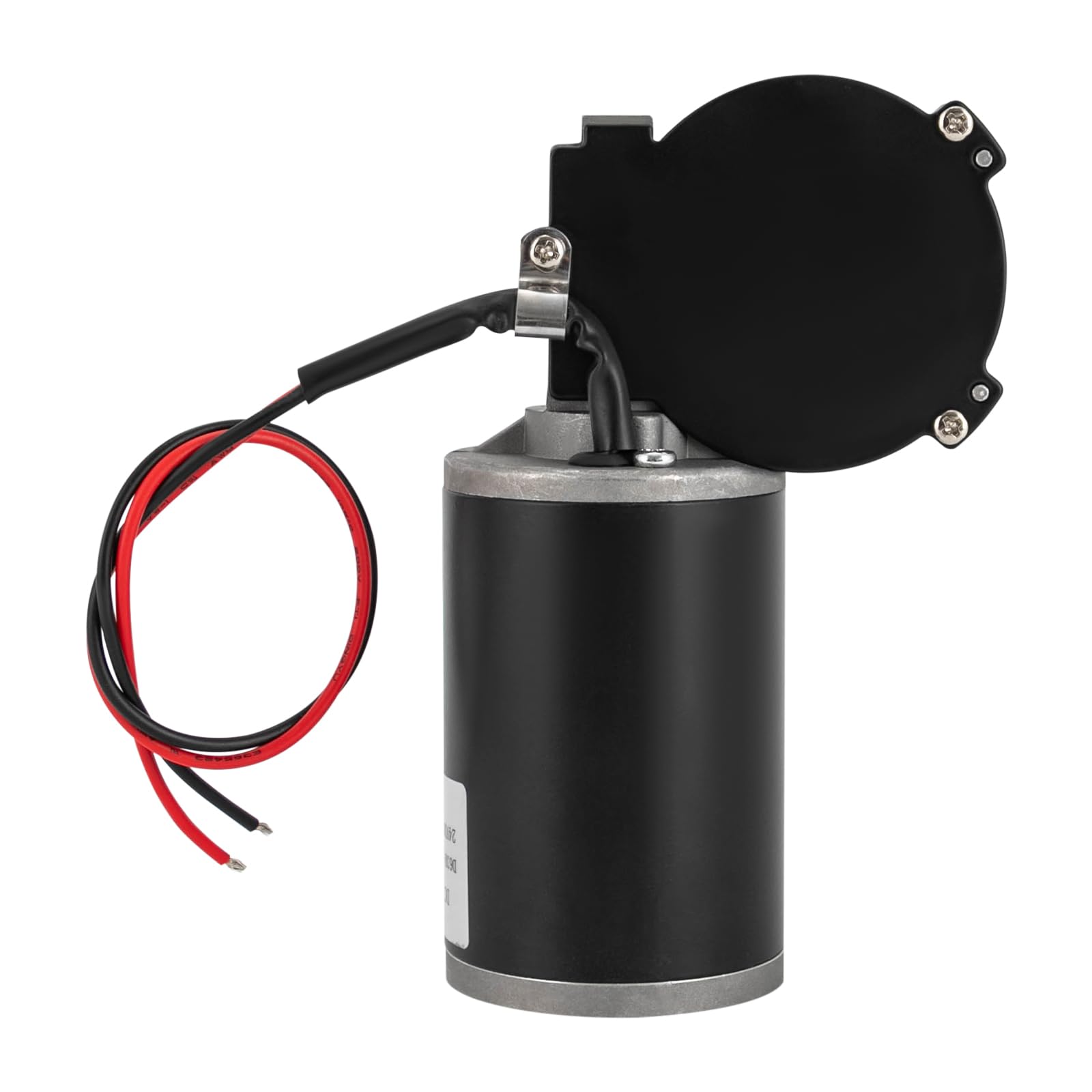 Moteur à engrenages DC, 80W 24V 220 tr/min Moteur à engrenages CC, couple élevé Moteur électrique synchrone à engrenages avec direction gauche/droite (sélectionnable) pour machines convoyeurs (droite)