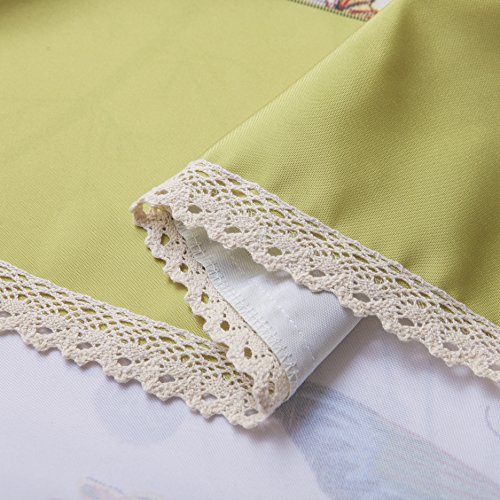 Wewoch Decorative Butterfly Floral Print Polyester Table Cloth Stain Resistant And Spillproof Rectangle Tablecloth For Dinning Room 60 Inch By 84 Inch #TOP3