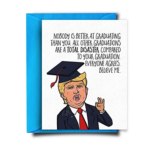 Funny Graduation Card - Grad Card - Congratulations Graduate Card - Grad Party Gifts