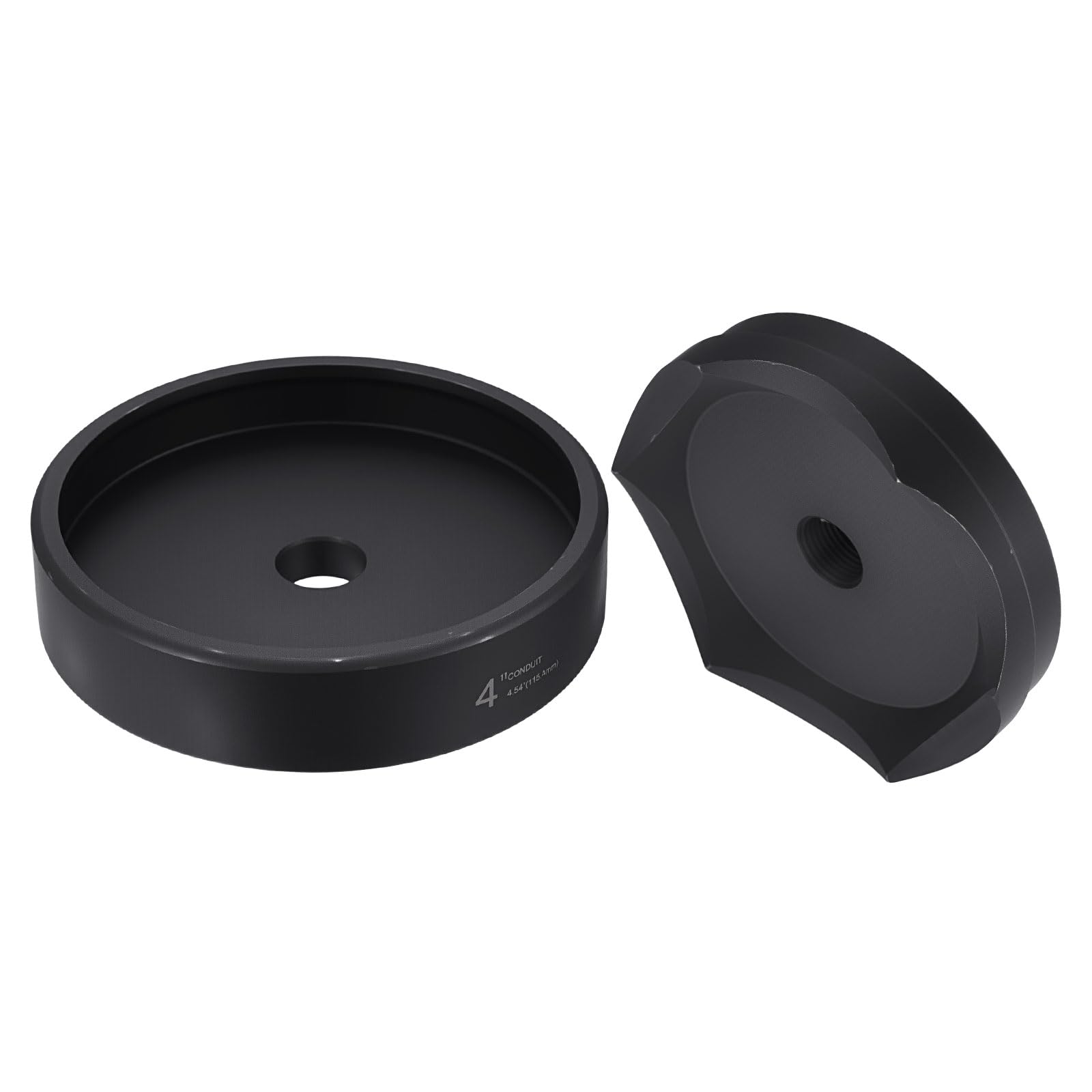 Kozelo 4" Conduit Punch and Die, 3/4-16UN Thread Knockout Punch