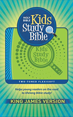 Kjv Kids Study Bible Flex Green Blue #TOP6