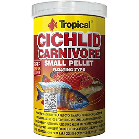 Tropical Cichlid Carnivore Small Pellet Cover
