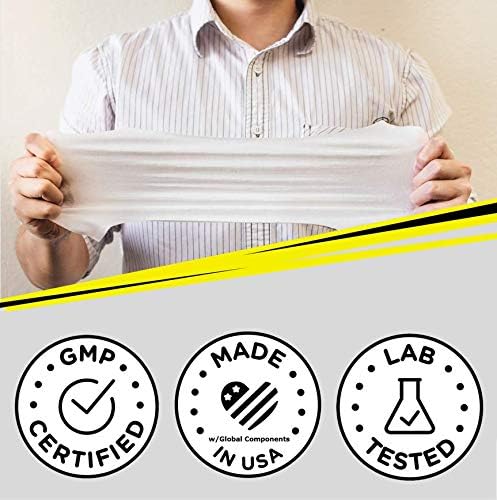 Miniatura 4 de No más sudor toallitas corporales con extractos botánicos nutritivos, paquete de 250 unidades envueltas individualmente de 10 x 9 pulgadas,